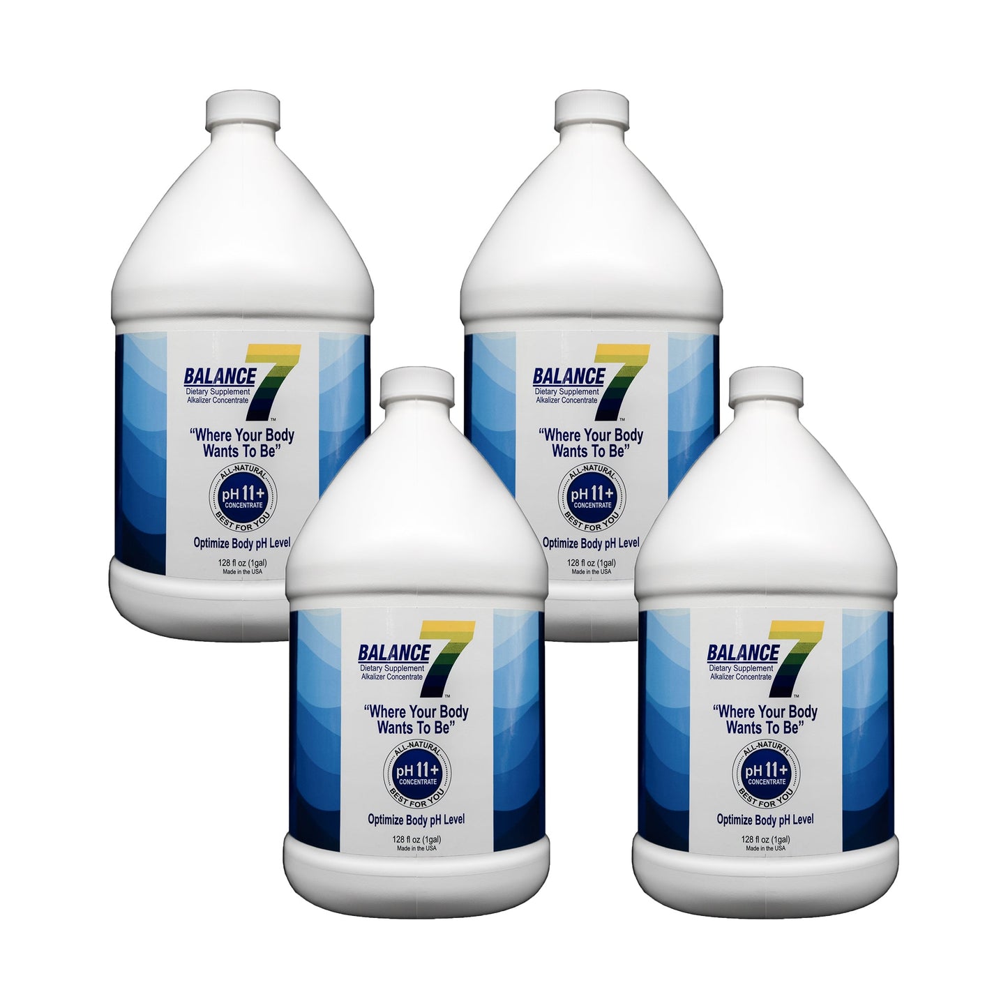 128oz Bottle 4-pack Ultimate Best Value - Balance 7 - Balance 7