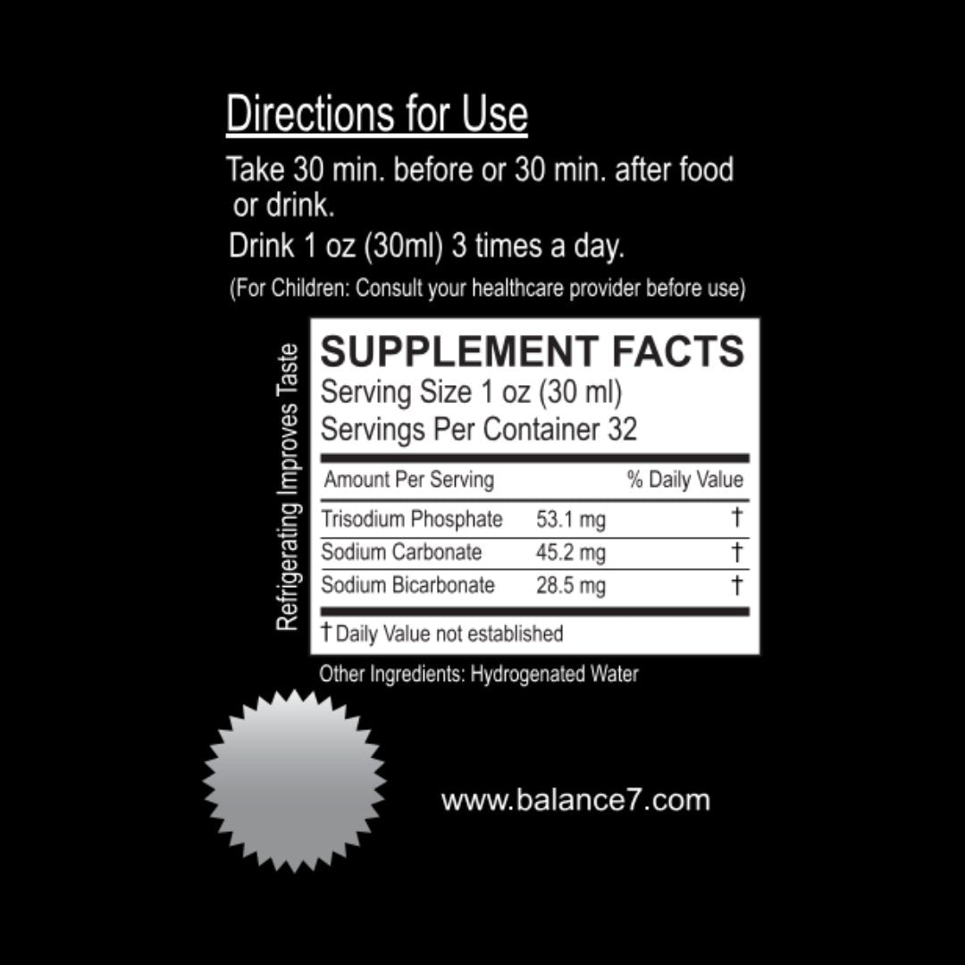 Alkaline Supplement product information