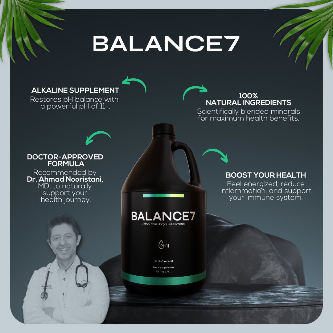 128oz Bottle (6 week supply) - Balance7 - Balance 7