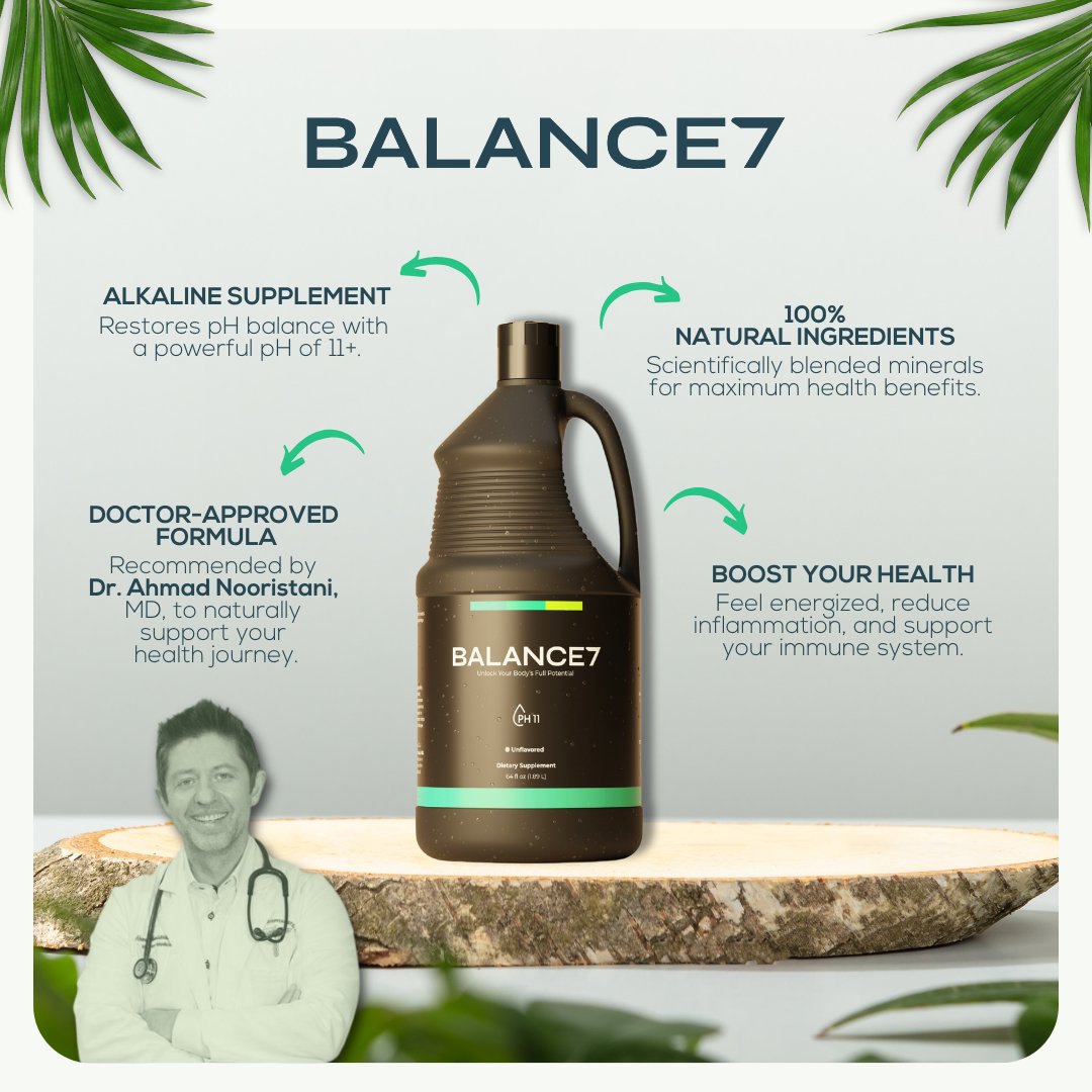 64oz Bottle (3 Week Supply) - Balance7 - Balance 7