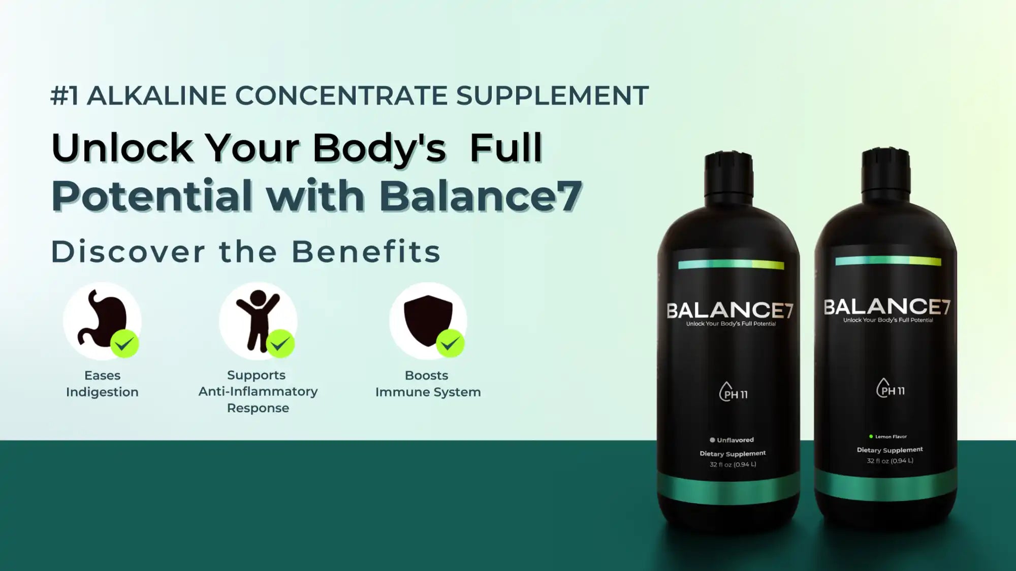 Balance7 alkaline concentrate supplement.