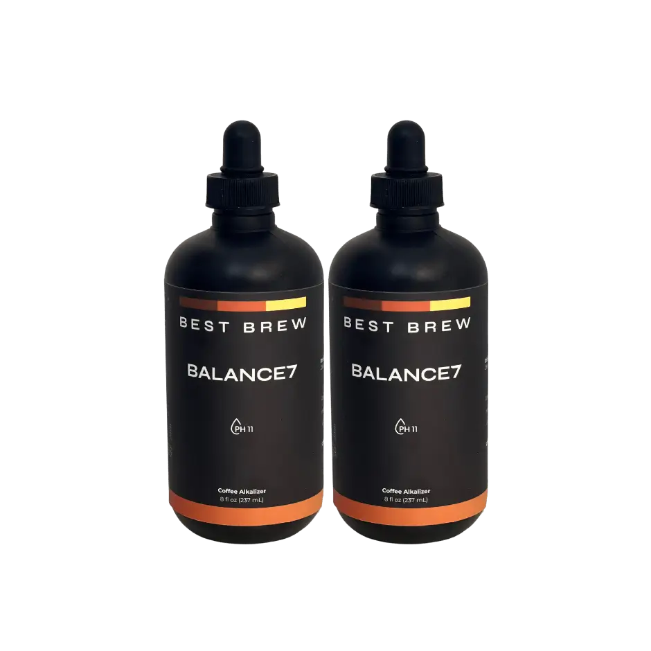 Best Brew Coffee Alkalizer Drops – Neutralizes Coffee Acidity - Balance7 - Balance7
