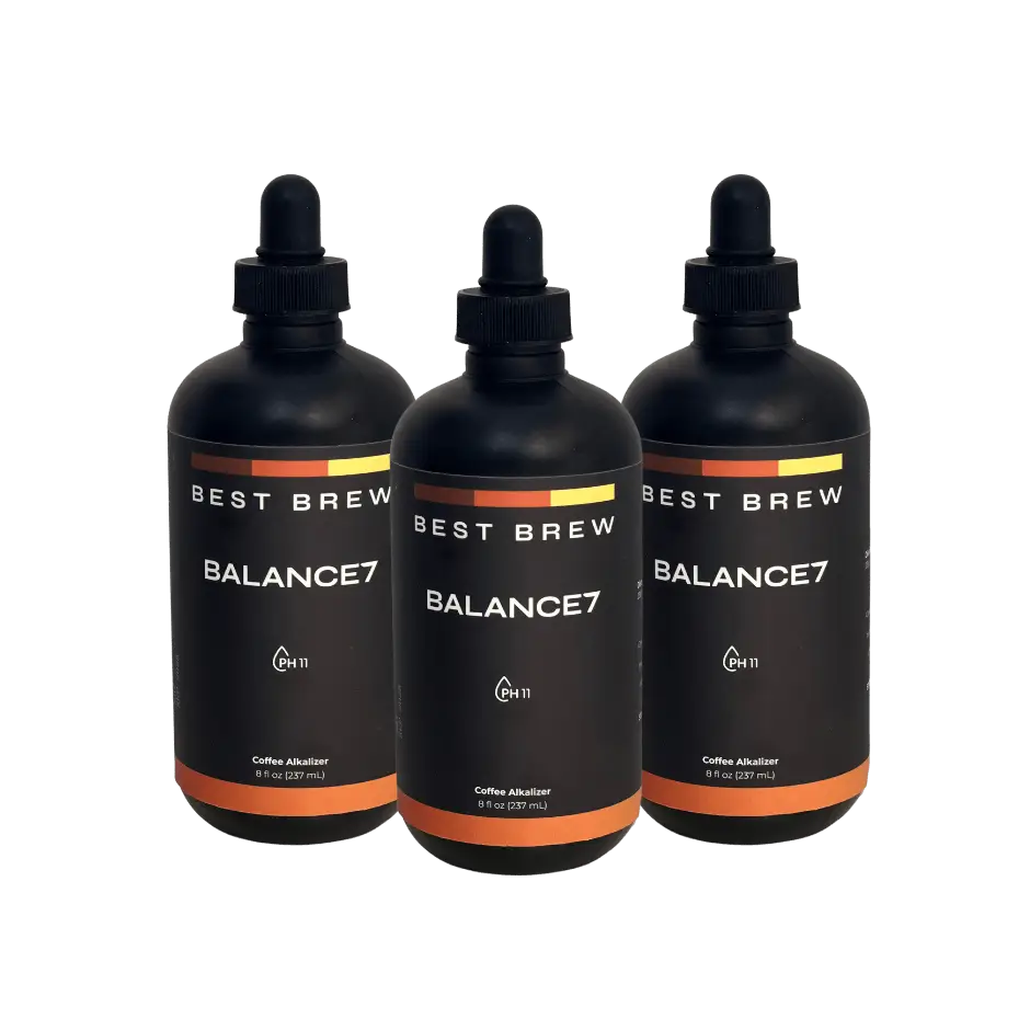 Best Brew Coffee Alkalizer Drops – Neutralizes Coffee Acidity - Balance7 - Balance7