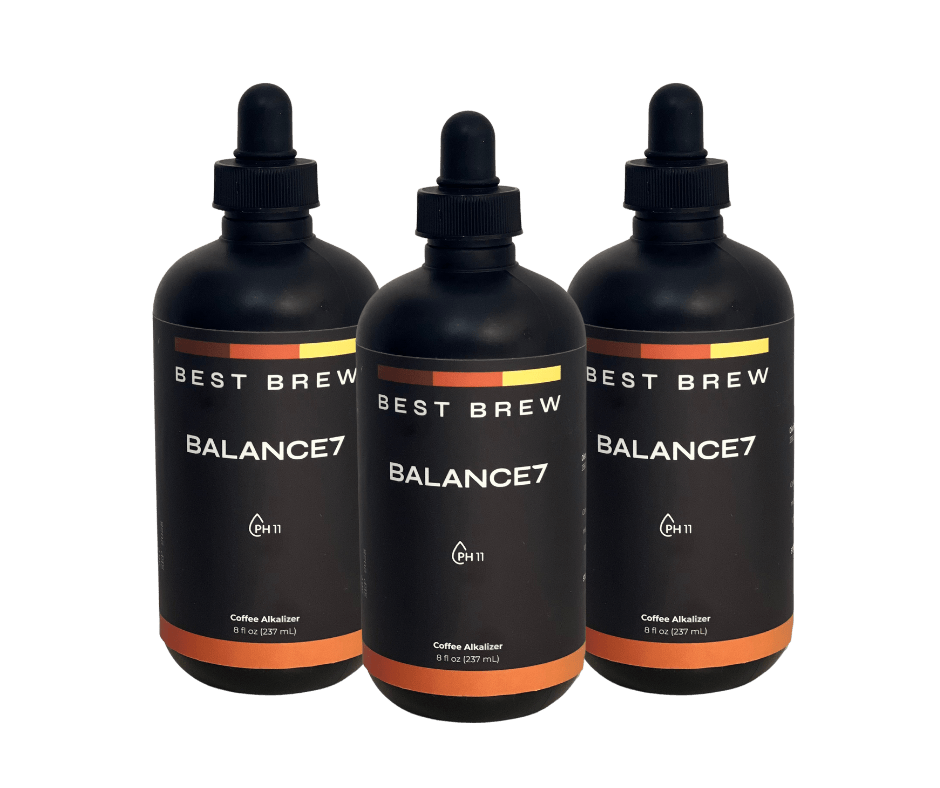 Best Brew Coffee Alkalizer Drops – Neutralizes Coffee Acidity - Balance7 - Balance7