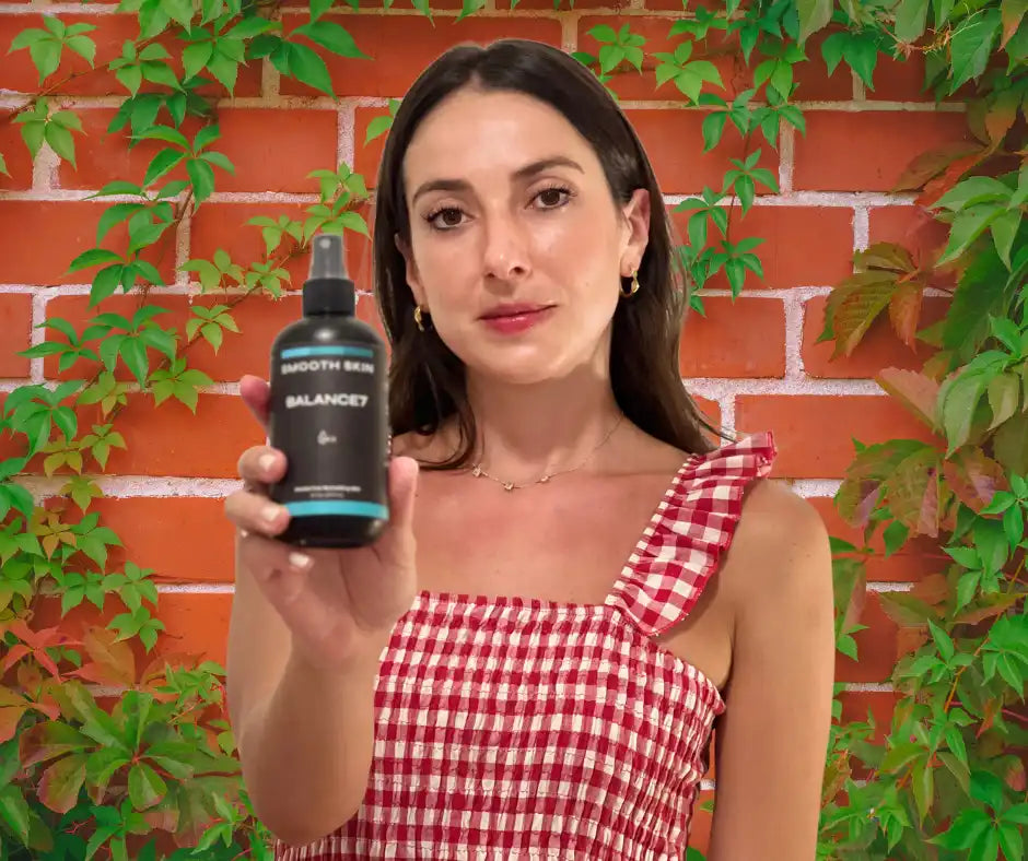 Black spray bottle.