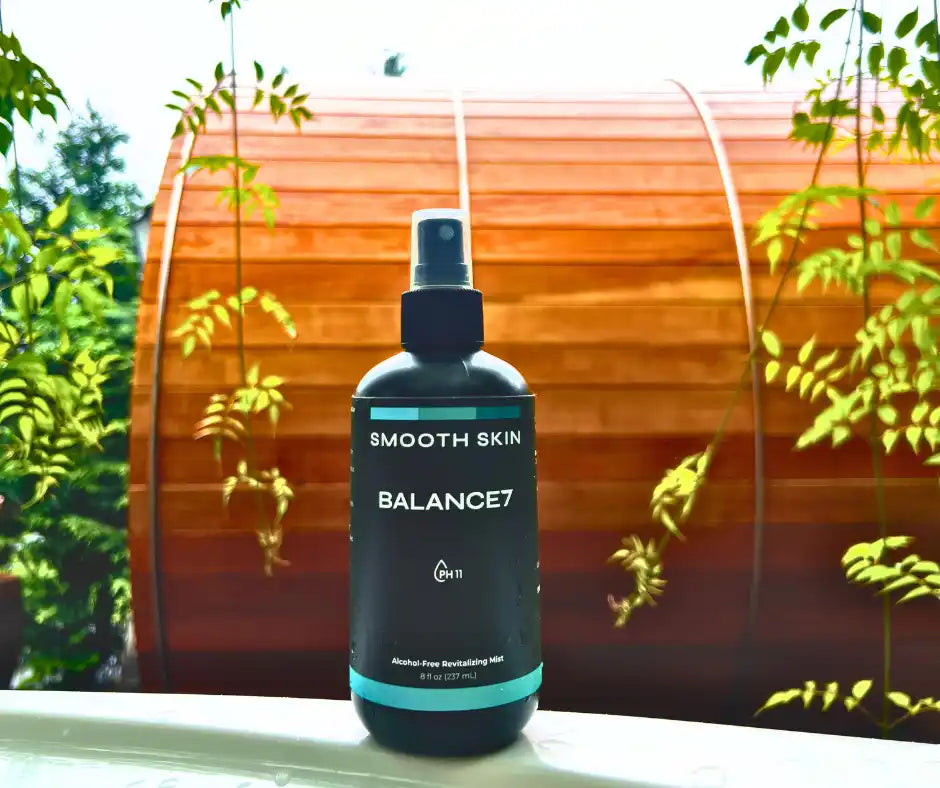 Black spray bottle.