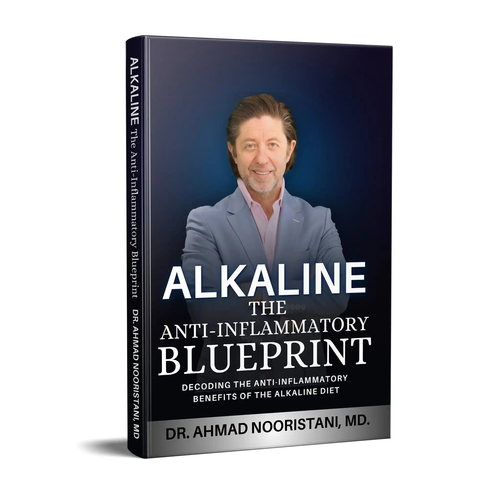 Book cover for ’Alkaline: The Anti-Inflammatory Blueprint’.