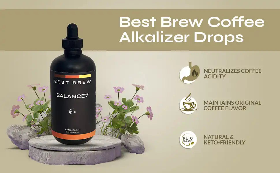 Coffee alkalizer drops.
