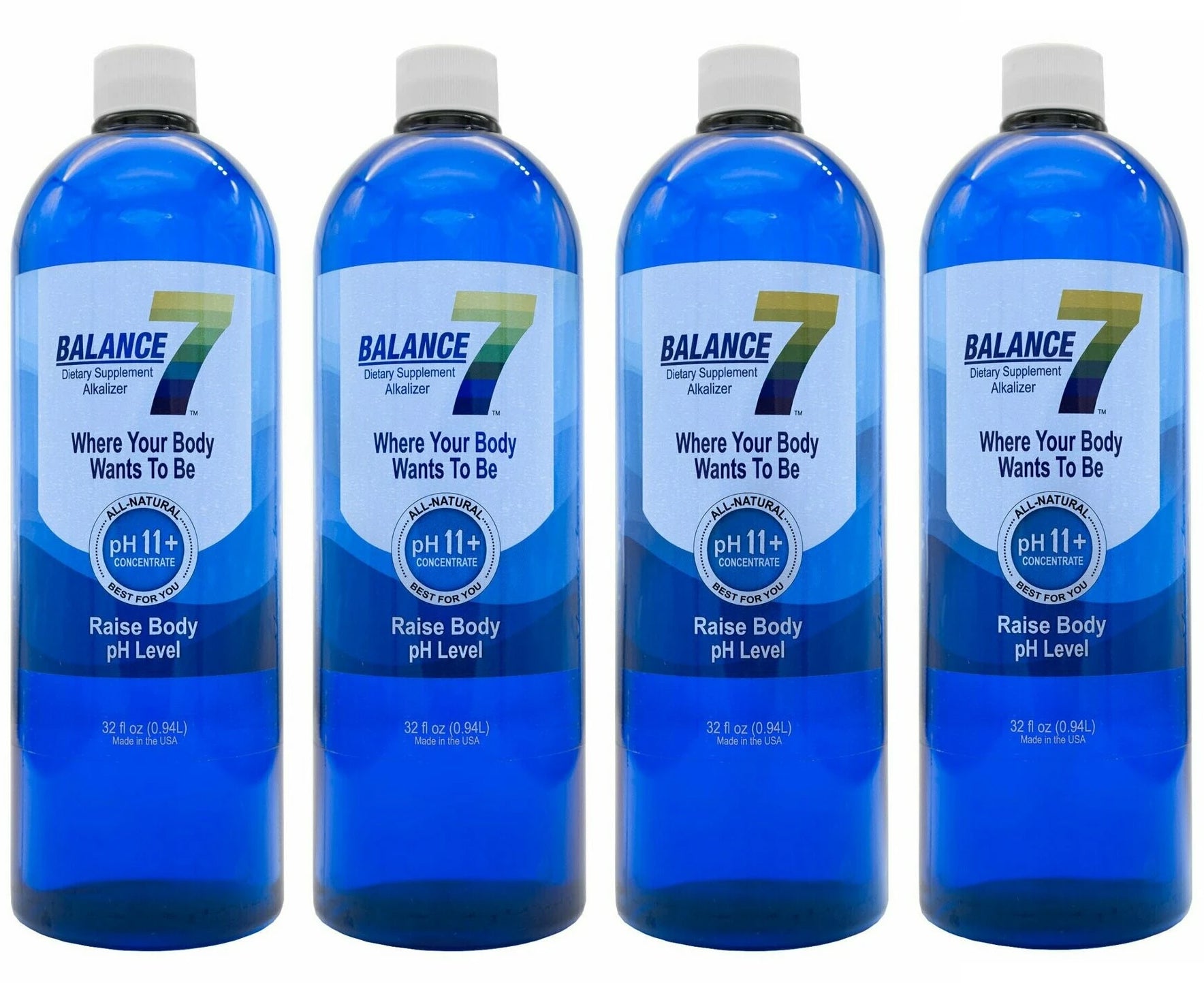 32oz Bottle 4 Pack (42 Day Supply) - Balance 7 - Balance 7