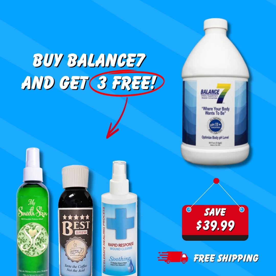 Balance7 Gallon + 3 products for free - Balance 7 - Balance 7