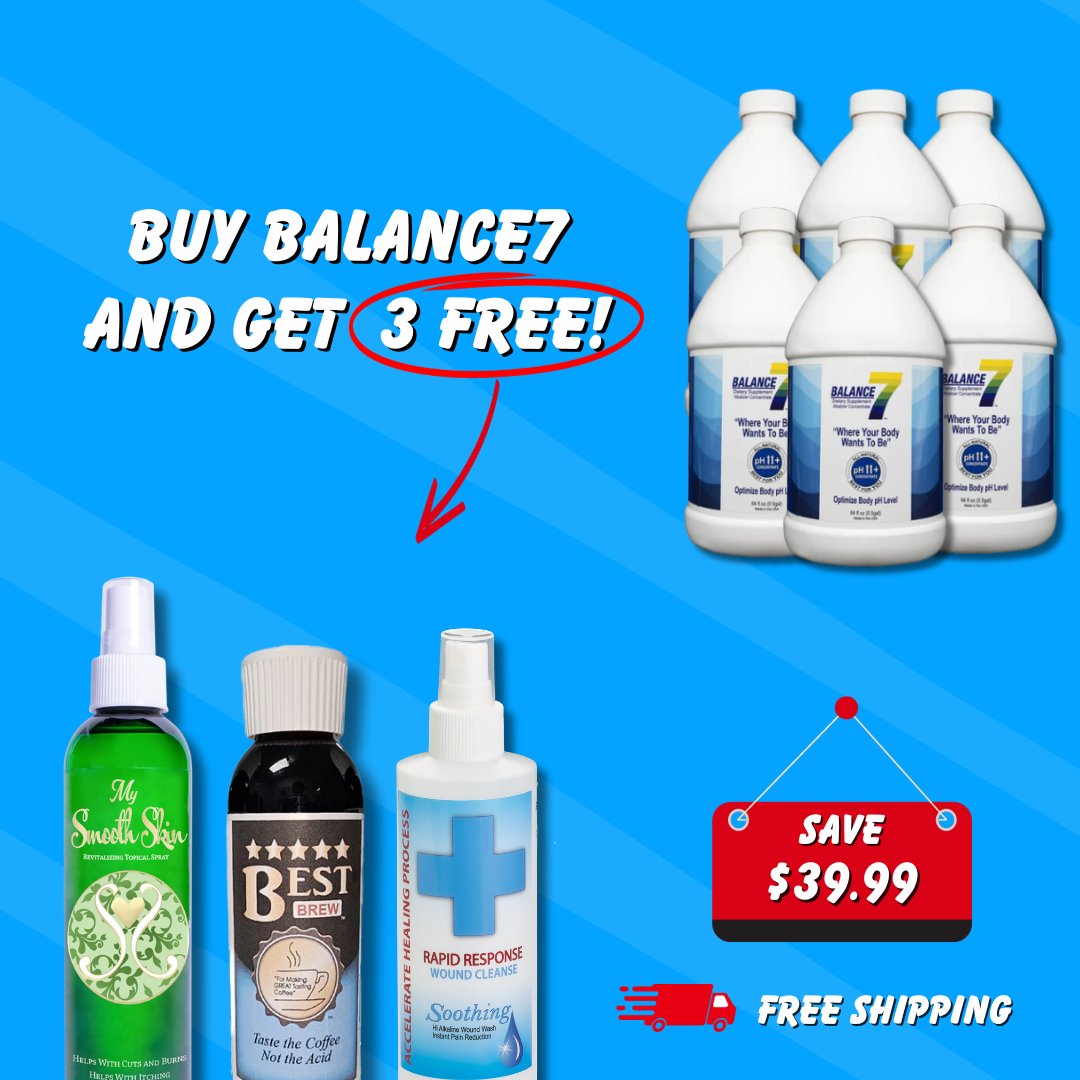 Balance7 Gallon + 3 products for free - Balance 7 - Balance 7